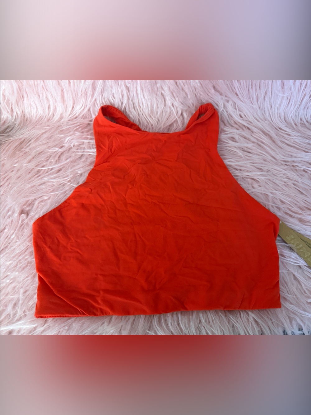 Skims Fit Everybody High Neck Crop S